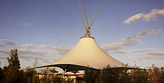 tents + buildings